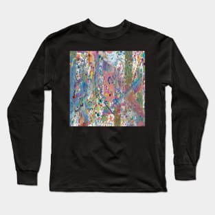 Carnival! An abstract design in a rainbow of colors. Long Sleeve T-Shirt